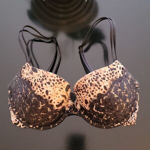 Victoria's Secret Very Sexy Lined Demi Buste  Double Bra Women's Size 32DD